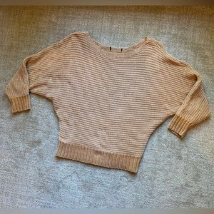 Ribbed Sweater Knit Top